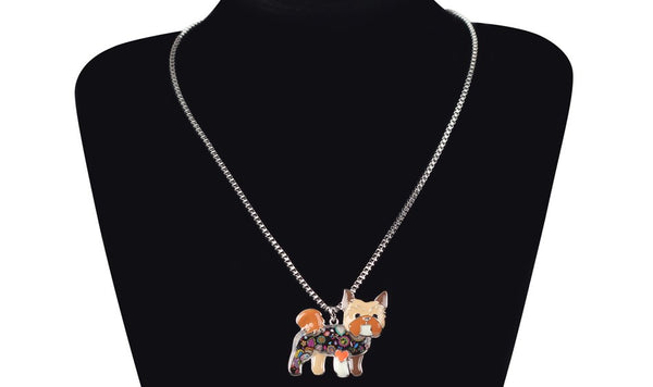 Best In Show Collection Yorkie Pendant Necklace