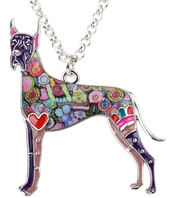 Best In Show Collection Great Dane (Cropped Ears) Pendant Necklace