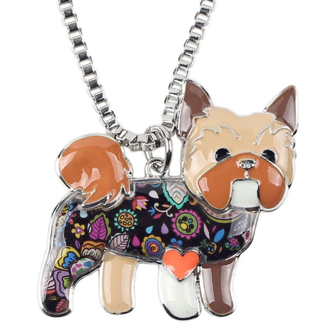 Best In Show Collection Yorkie Pendant Necklace