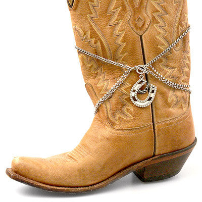 Western Boot Bling Chain