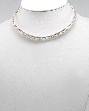 Elegant White Leather Wrap Bracelet or Necklace