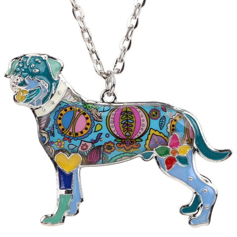 Best In Show Rottweiler Pendant Necklace