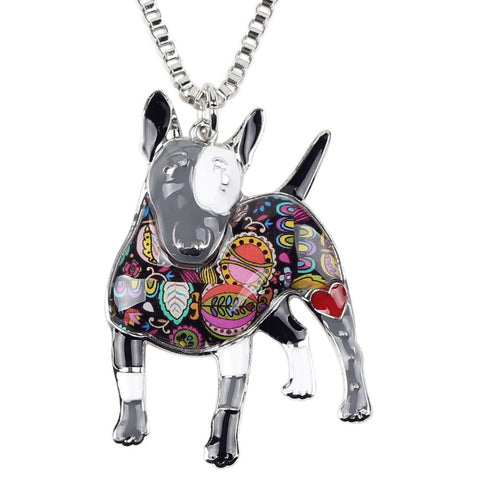 Best In Show Bull Terrier Pendant Necklace