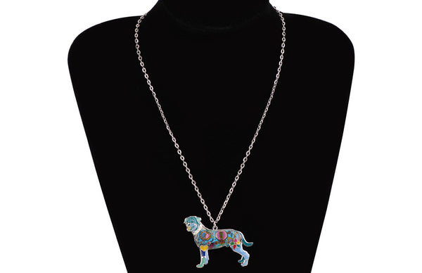 Best In Show Rottweiler Pendant Necklace