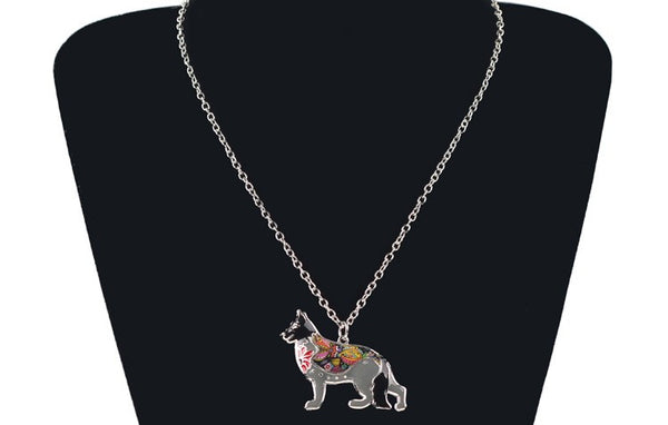 Best In Show Collection German Shephard Pendant Necklace