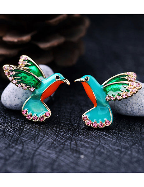 Hummingbird Designer Earrings
