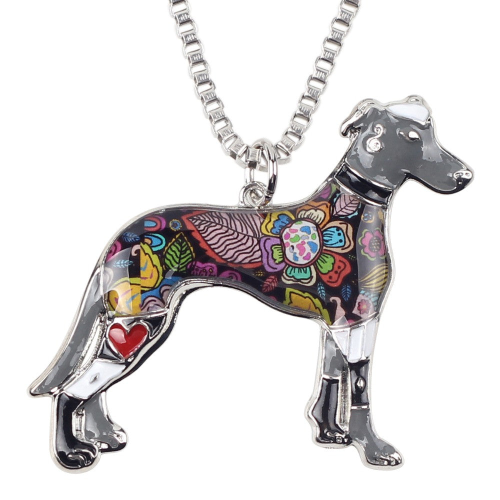 Best In Show Collection Greyhound Pendant Necklace