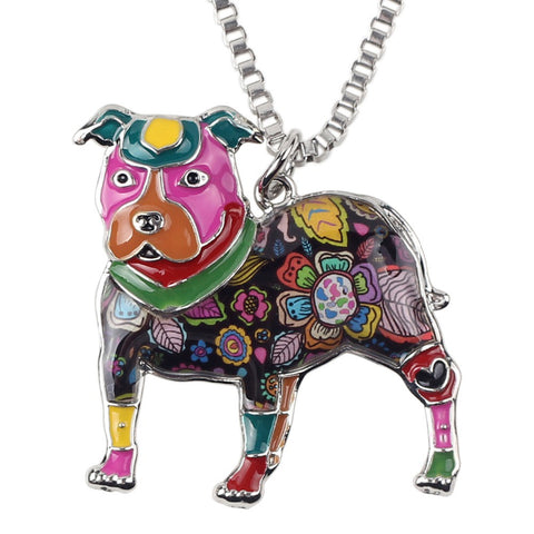 Best In Show Collection Pit Bull Pendant Necklace