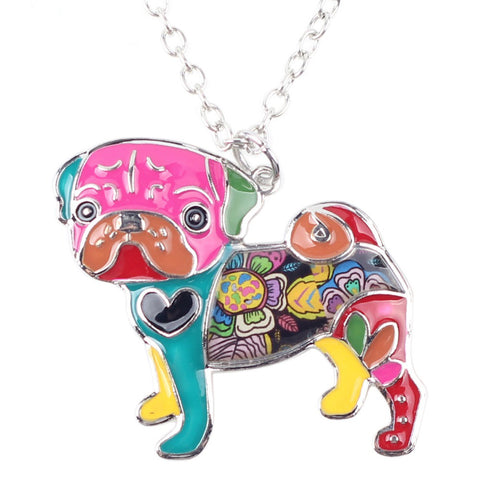 Best In Show Collection Pug Pendant Necklace