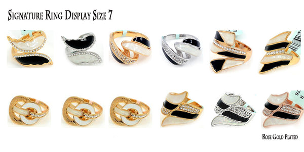 Signature Wholesale Fashion Ring Display Size 7